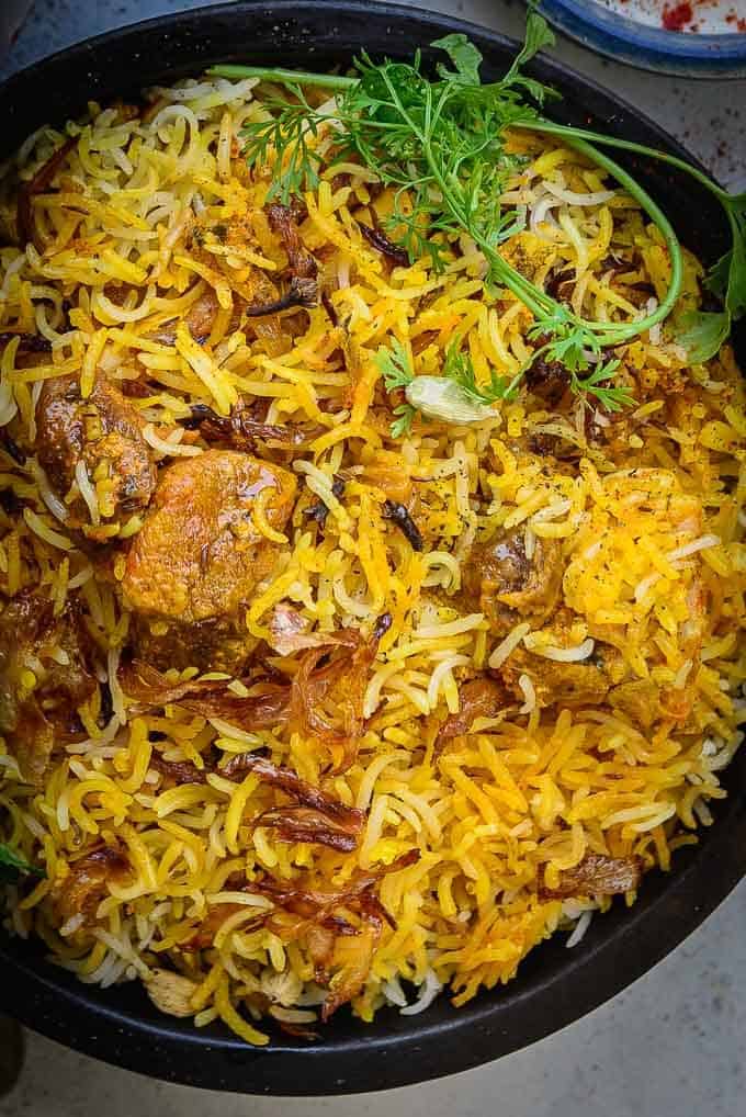 Mutton Mughalai Biryani